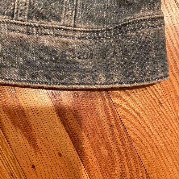 Authentic G-STAR Raw Denim New Fender women’s jean jacket SZ small - Picture 4 of 13